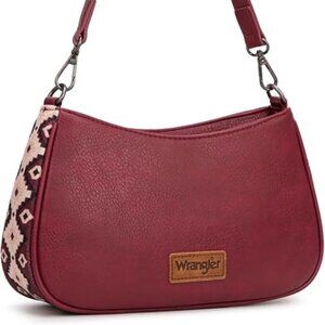 Wrangler Hobo Purse Shoulder Purses Bag With Detachable Strap UwU